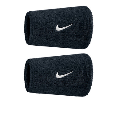 Nike Swoosh Classic Doublewide Wristbands (2 Pack) - FA25