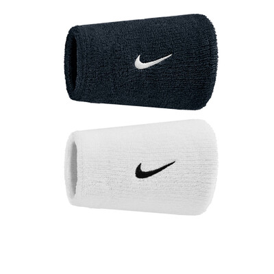 Nike Swoosh Classic Doublewide Wristbands (2 Pack) - FA25