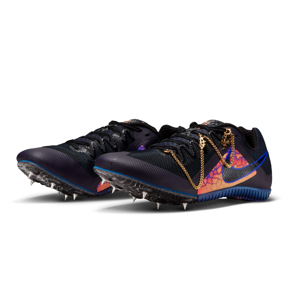 Dark Obsidian / Black / Orange Pulse