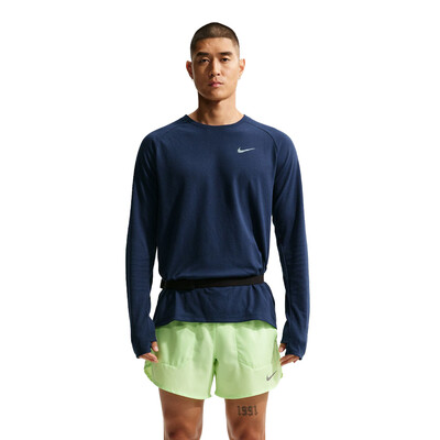 Nike Dri-FIT Stride Waffle Crew Herren Laufhemd - SP26 Nike Dri-FIT Stride Waffle Crew Herren Laufhemd - SP26