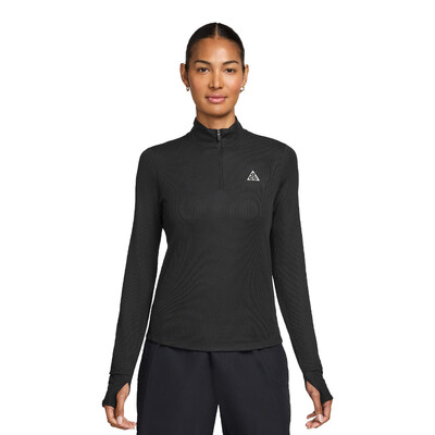 Nike Dri-FIT media cremallera mujer trail camiseta manga larga running - SP26