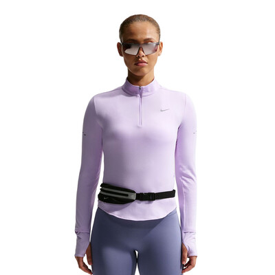 Nike Dri-FIT Swift UV Quarter cremallera mujer camiseta manga larga running - SP26