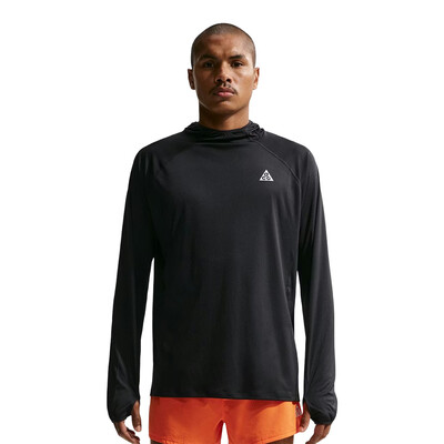 Nike ACG Solar Chase hombre Hooded trail camiseta manga larga running - SU26