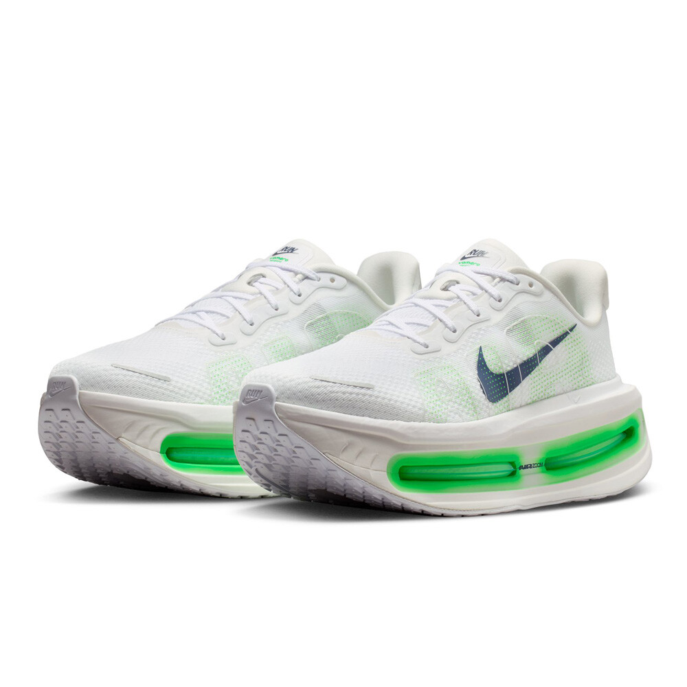 White/ Midnight Navy-Green Spark