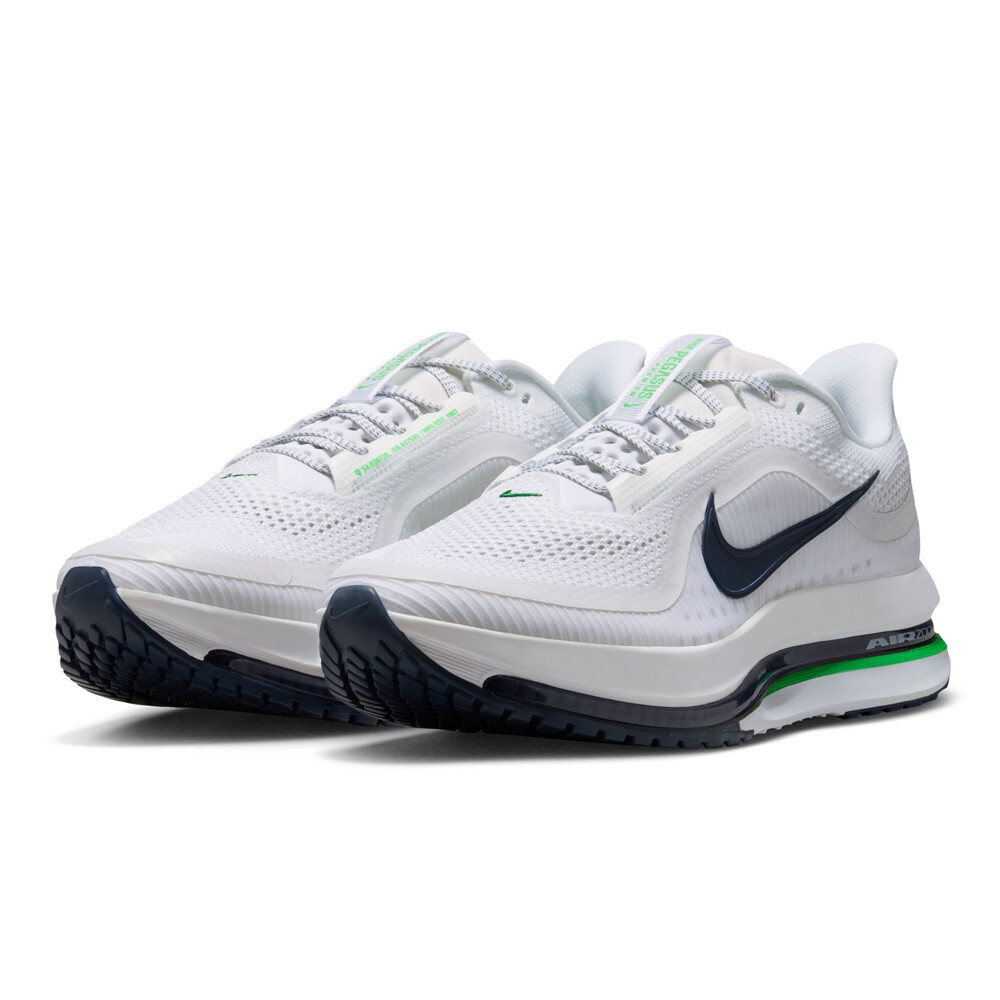 White/ Green Spark-Midnight Navy