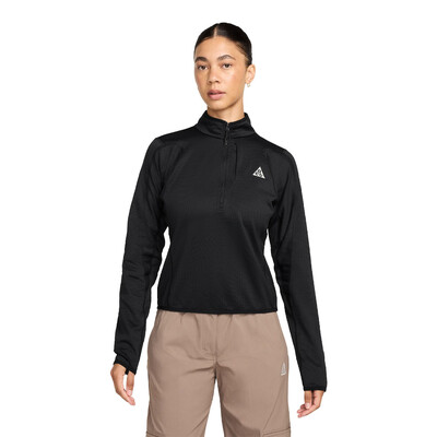 Nike ACG Wolf Grid Therma-FIT Halb-Reißverschluss Damen Trail Laufhemd - FA26