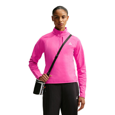 Nike ACG Wolf Grid Therma-FIT Half-Zip Women's Trail Running Top - FA26