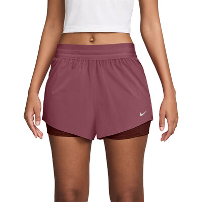 Nike Swift Dri-FIT Mid Rise 2-in-1 Women's Shorts - FA26 Nike Swift Dri-FIT Mid Rise 2-in-1 Women's Shorts - FA26