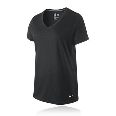 Nike Lady Loose Dri Blend V-Neck T-Shirt | SportsShoes.com