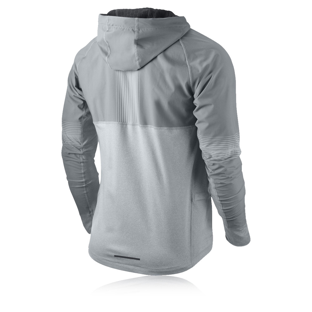 Nike Sphere Dry Half Zip Long Sleeve Running Hooded Top | SportsShoes.com