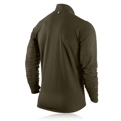 nike half zip core long sleeve running top mens