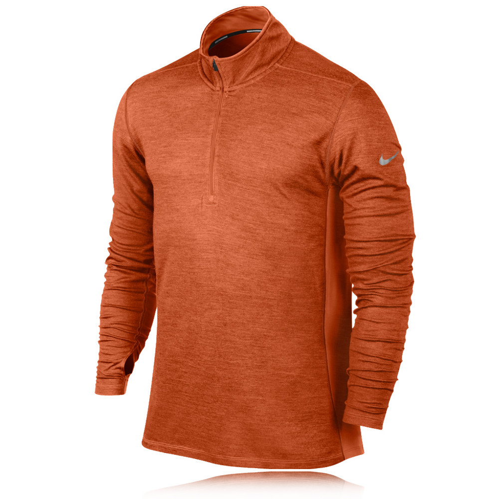Nike Half Zip Core Long Sleeve Running Top Mens - ELITOO