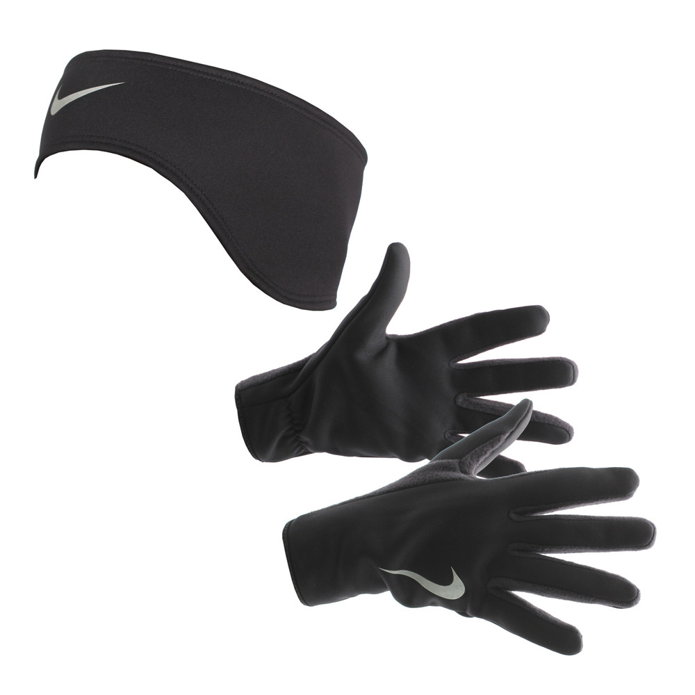 Nike Thermal Headband And Glove Women's Running Set