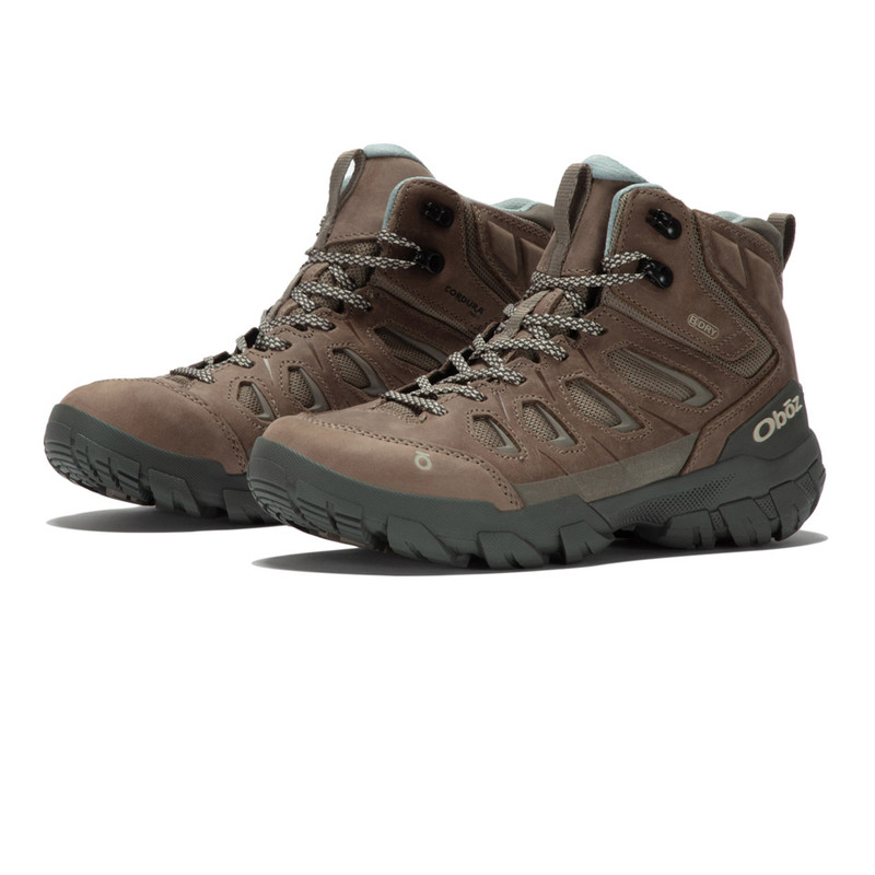 Bottes De Randonnée Oboz Femme Imperméables & Isolées Taille UK 5 (38 EU) | Modèle Sapphire Noir - Parfaites Pour La Marche Et L'extérieur