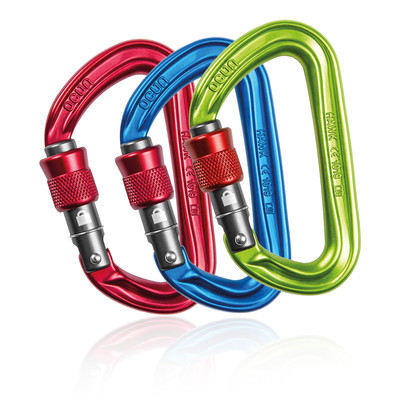Ocun Hawk Screw Carabiner (3-Pack) - SS21