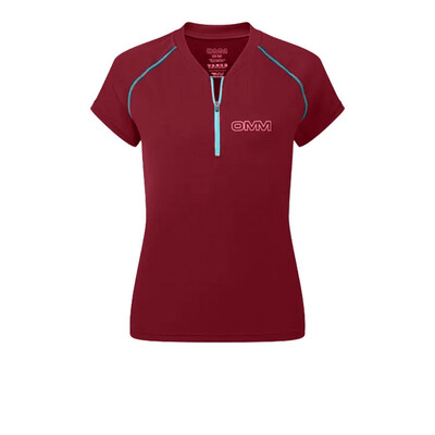 OMM Bearing Zip Neck Women's T-Shirt - SS26