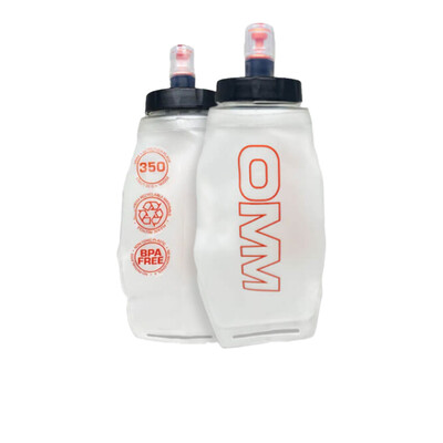 OMM Running Ultra Flexi Flask 350ml Bite Valve (Twin Pack) - AW26