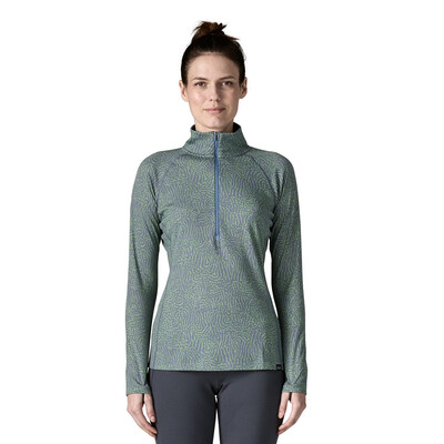 Patagonia Capilene Midweight cremallera Neck mujer Top - AW25