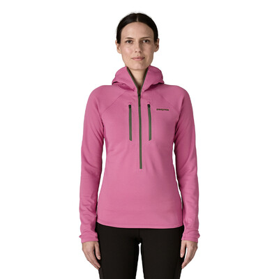 Patagonia R1 Ultralight Hooded mujer Top - SS26