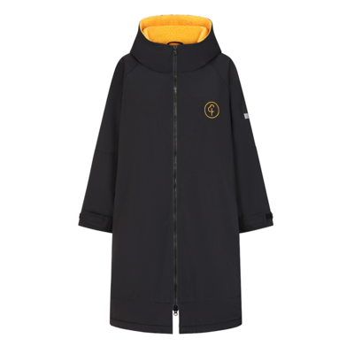 parkrun apricot Junior Thermal Robe - Black