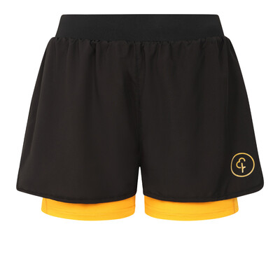 parkrun apricot Women's 2-in-1 5 Inch Running Shorts