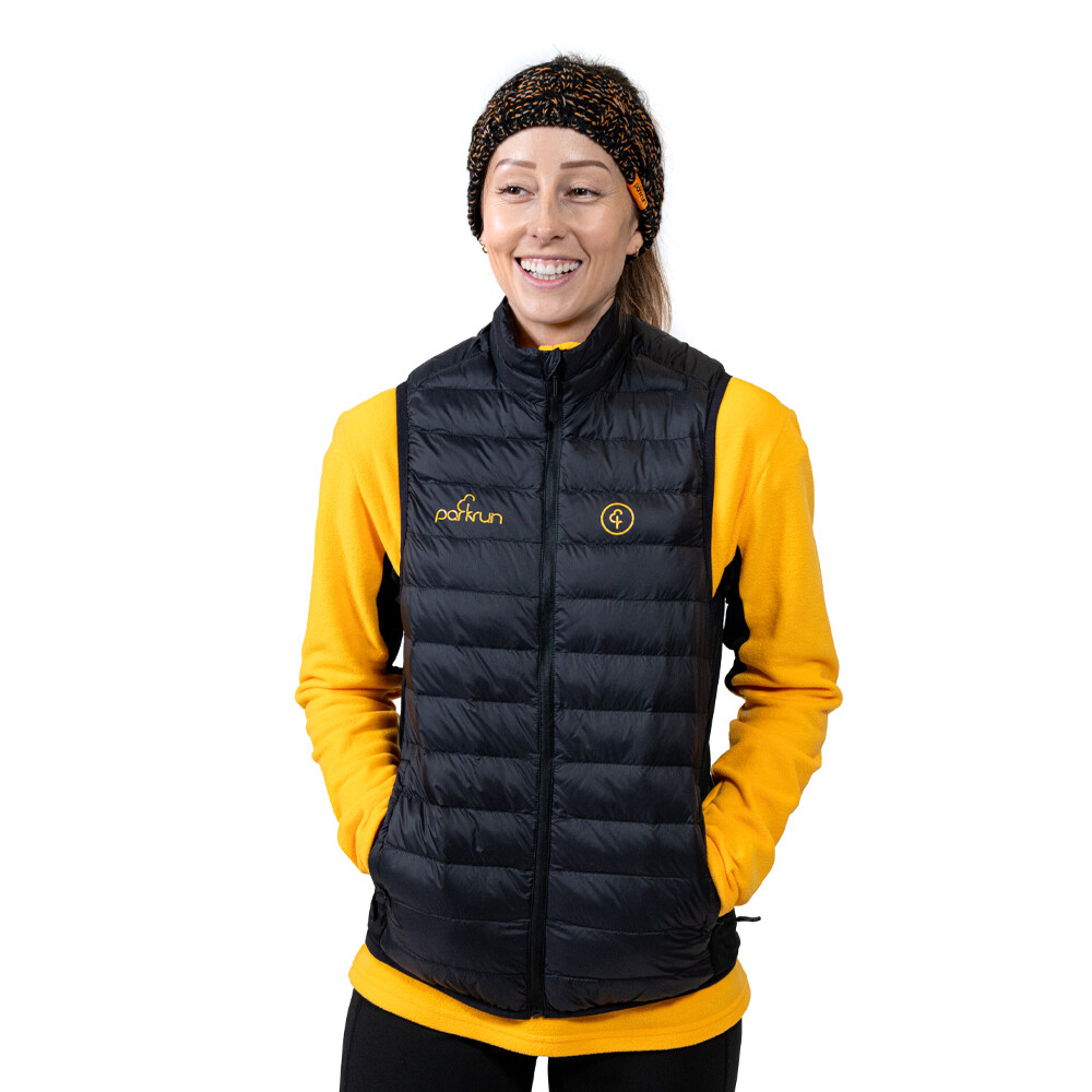parkrun apricot Women's Padded Gilet