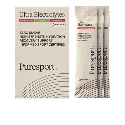 Puresport Ultra Electrolytes - Trial Pack (Box of 6) - SS26 Puresport Ultra Electrolytes - Trial Pack (Box of 6) - SS26