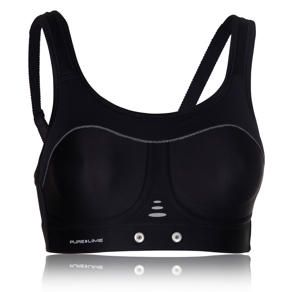 Pure Lime Women's Compression HRM Bra