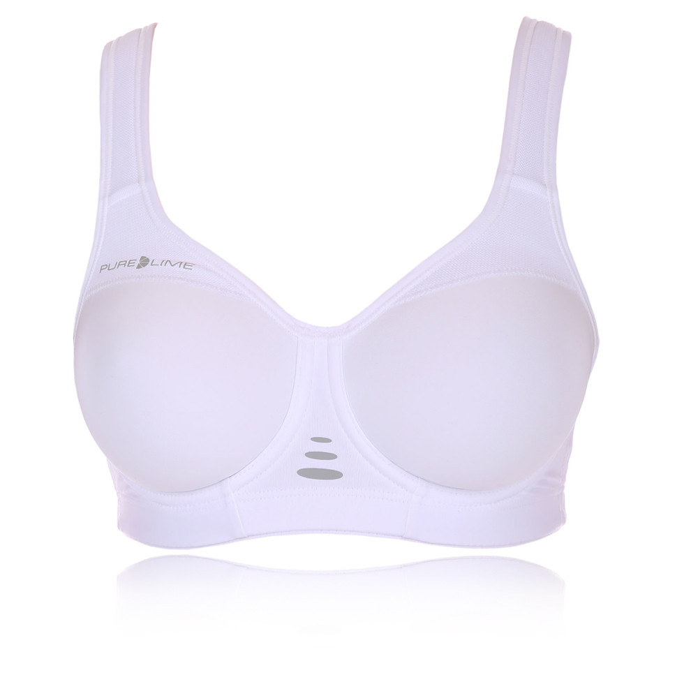 Pure Lime Moulded Sports Bra SS18