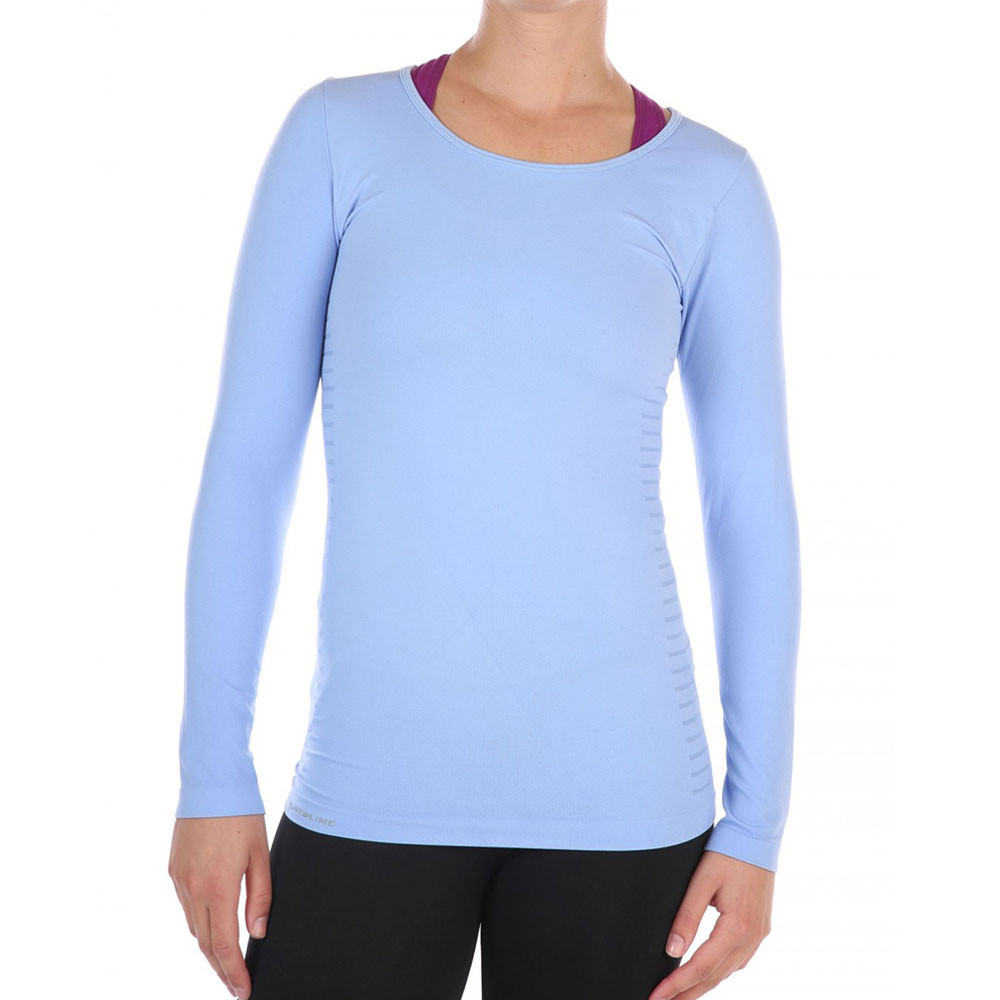 Pure Lime Seamless Long Sleeve Women's Running Top SS18