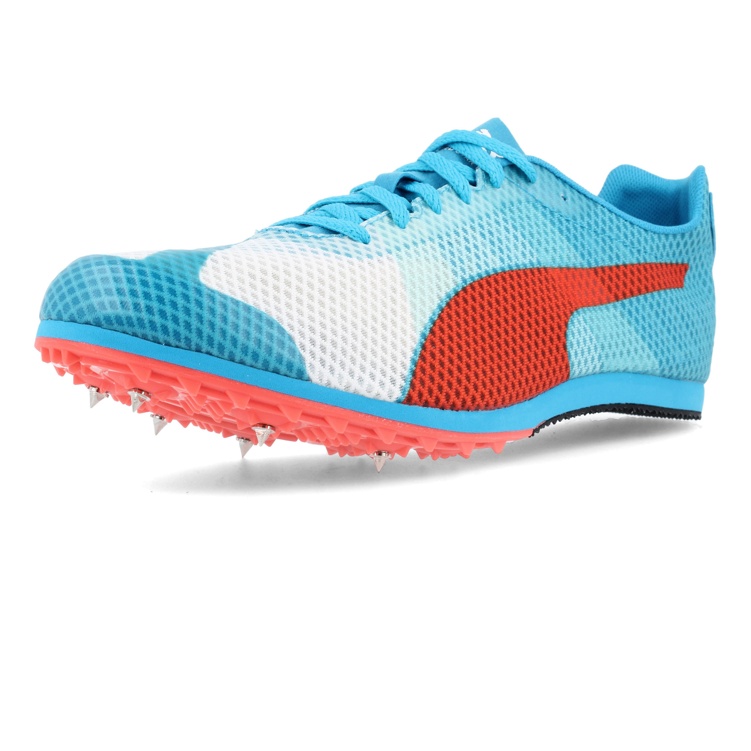 Puma EvoSPEED Electric 5 Mens Yellow Running Track Field Spikes Shoes Pumps | eBay