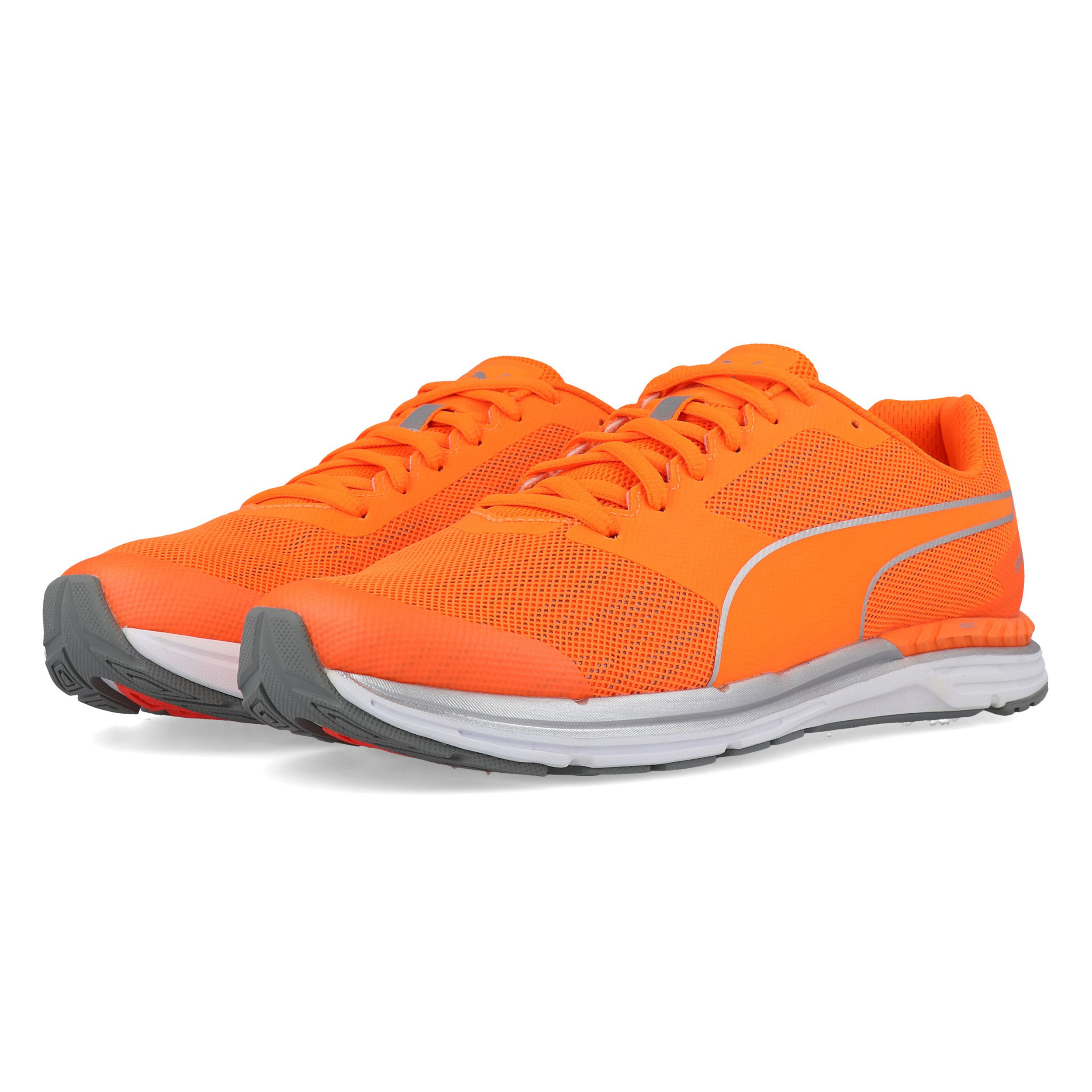 puma orange running shoes