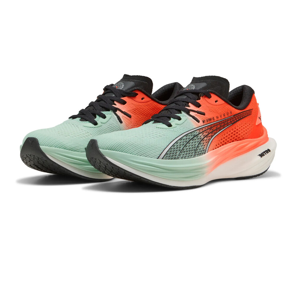 Mint Melt / Glowing Red