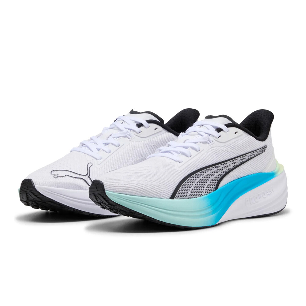 PUMA White / PUMA Black /Mint Melt / Speed Blue