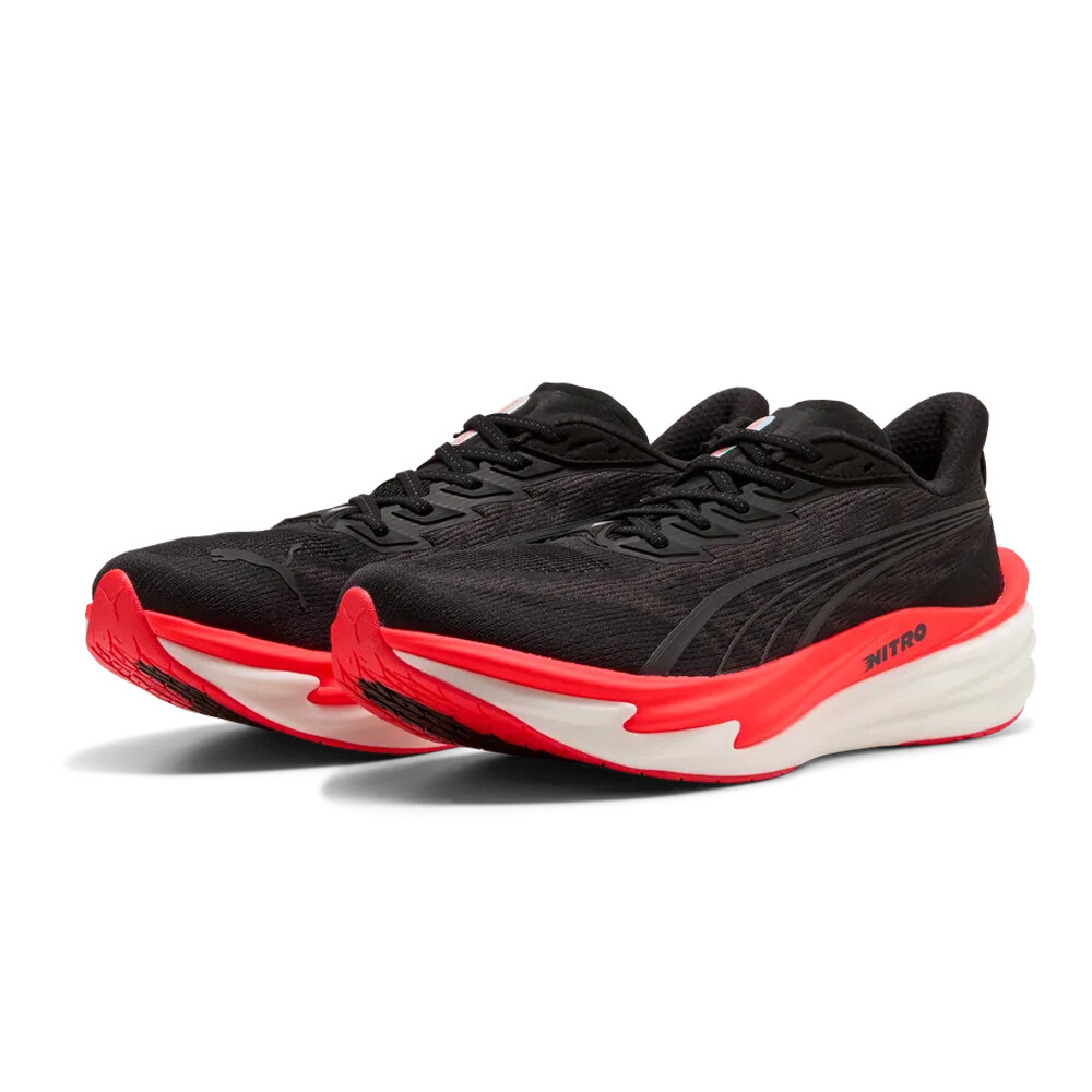 Puma Black / Ultra Red