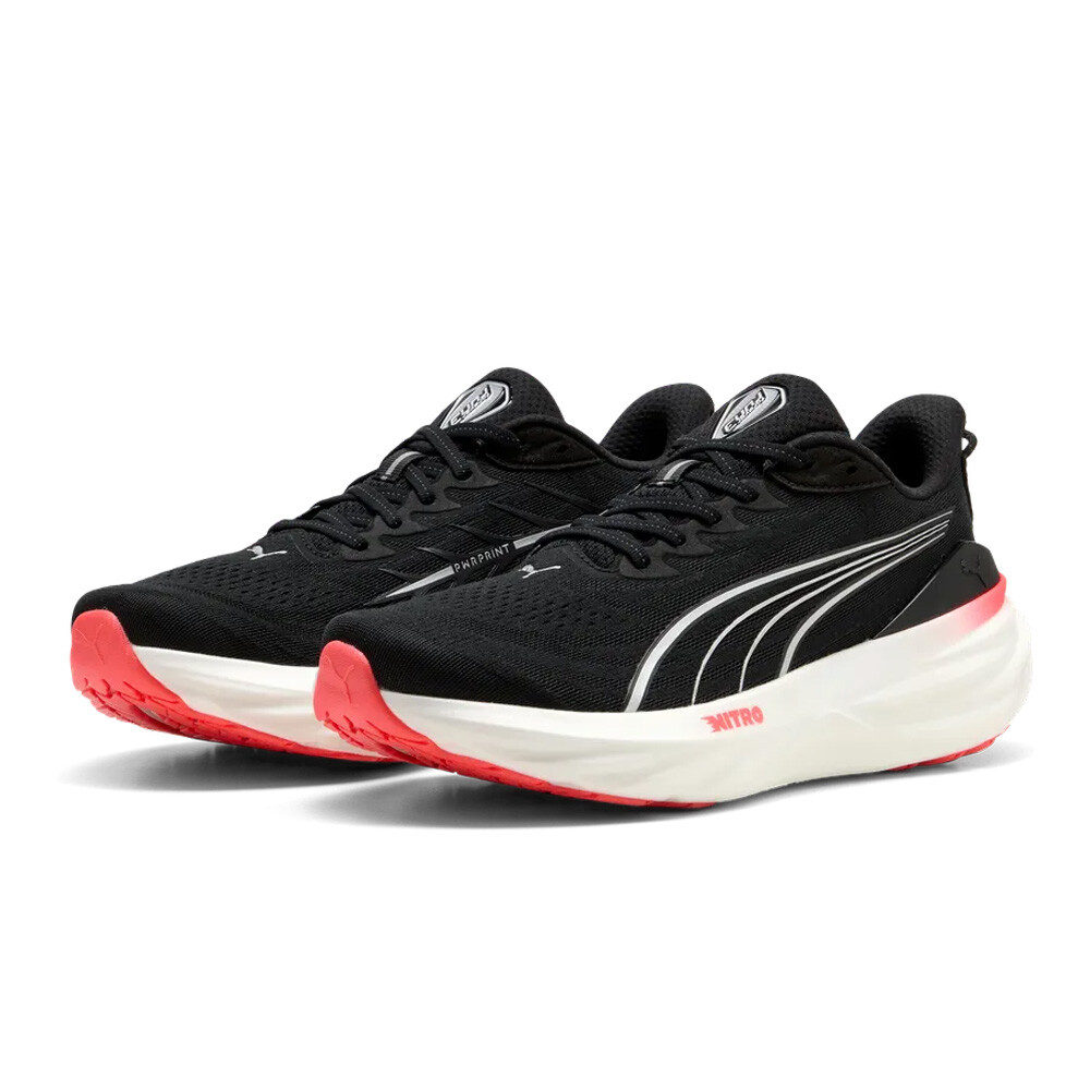 PUMA Black-Ultra Red