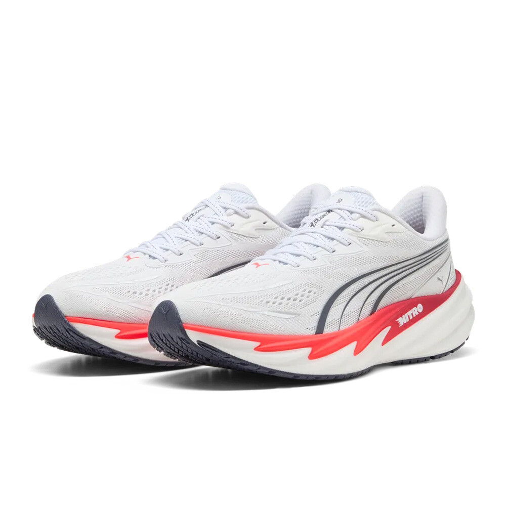PUMA White-Ultra Red