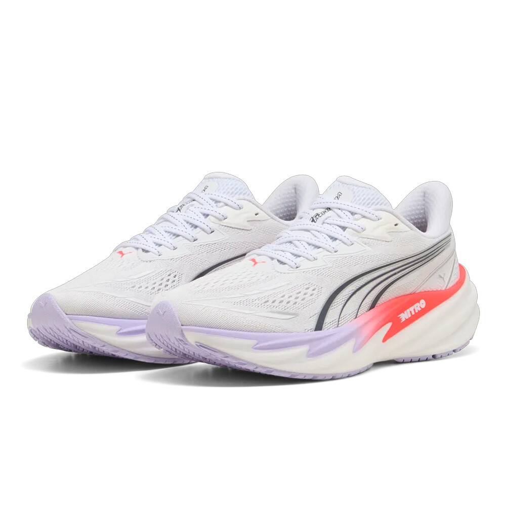PUMA White-Ultra Red-Light Lavender