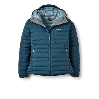 Rab Microlight Windstopper Down Hooded Damen Jacke