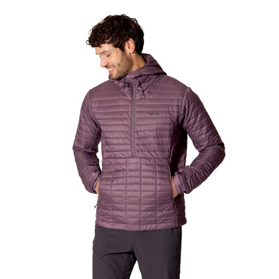 Rab Microlighter chaqueta con capucha estilo pullover para hombre AW26