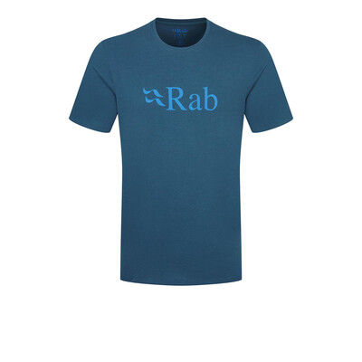 Rab Stance Logo Organic Cotton Men's T-Shirt - AW26 Rab Stance Logo Organic Cotton Men's T-Shirt - AW26