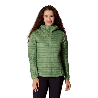 Rab Microlighter Hooded Donna Pullover Giubbotto - AW26 Rab Microlighter Hooded Donna Pullover Giubbotto - AW26