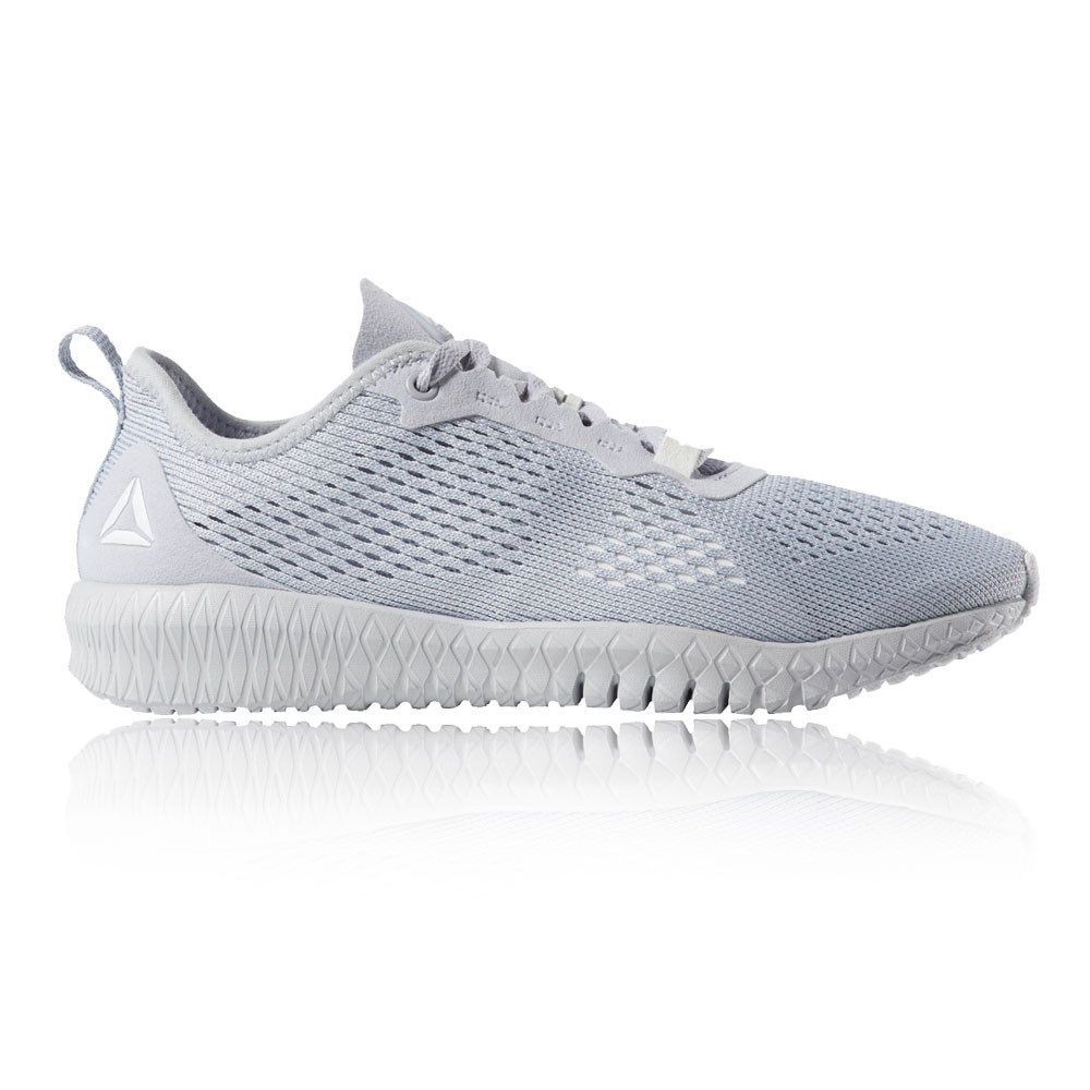 Reebok Womens Flexagon Training Gym Fitness Shoes Grey Reebok Womens Flexagon Training Gym Fitness Shoes Grey