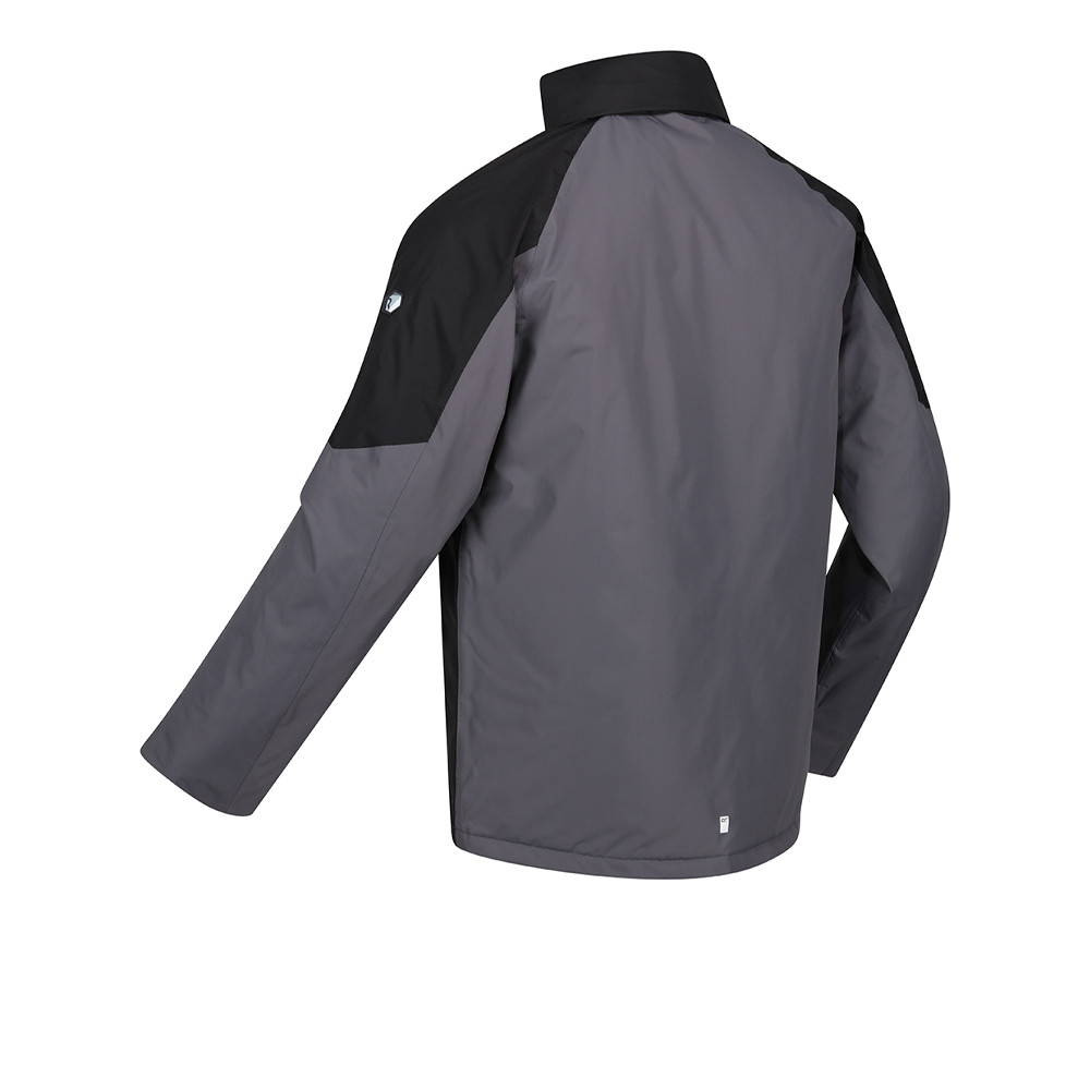 Veste Imperméable D'hiver Pour Femme Regatta Calderdale – Couleur Gulfstream, Avec Bandes Réfléchissantes – Taille 10