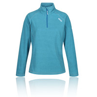 Regatta Mens Unwin Fleece Top Navy Blue Sports Outdoors Half Zip Breathable