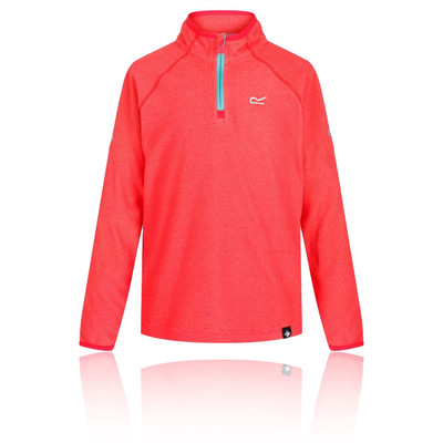 Regatta Boys Girls Loco Half Zip Junior Fleece Top Grey Sports Outdoors