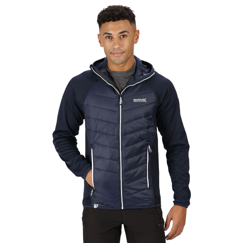 Regatta Andreson V Hybrid Insulated Quilted Hooded Walking Jacket