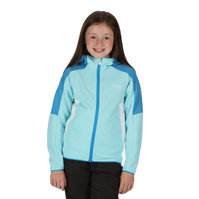 Regatta Jenning II Ribbed Full zip Junior Hooded in felpa - SS21