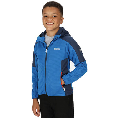 Regatta Jenning II Ribbed Full Reißverschluss Junior Hooded vlies - SS21