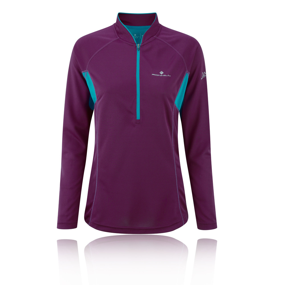 Ronhill Trail Women's Long Sleeve HalfZip Running Top